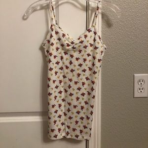 Floral tank top